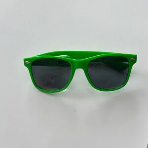 Vibrant Green Sunglasses